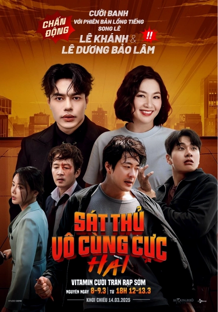 Poster chính thức của phim Sát Thủ Vô Cùng Cực Hài