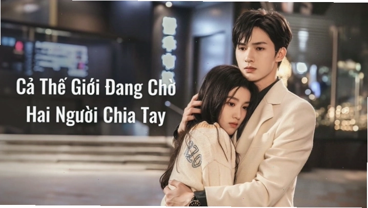 Poster phim Cả Thế Giới Đang Chờ Hai Người Chia Tay