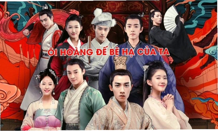 Poster phim hoàng hậu xuyên không hài hước