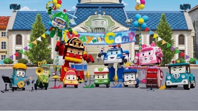 Poster phim hoạt hình Robocar poli