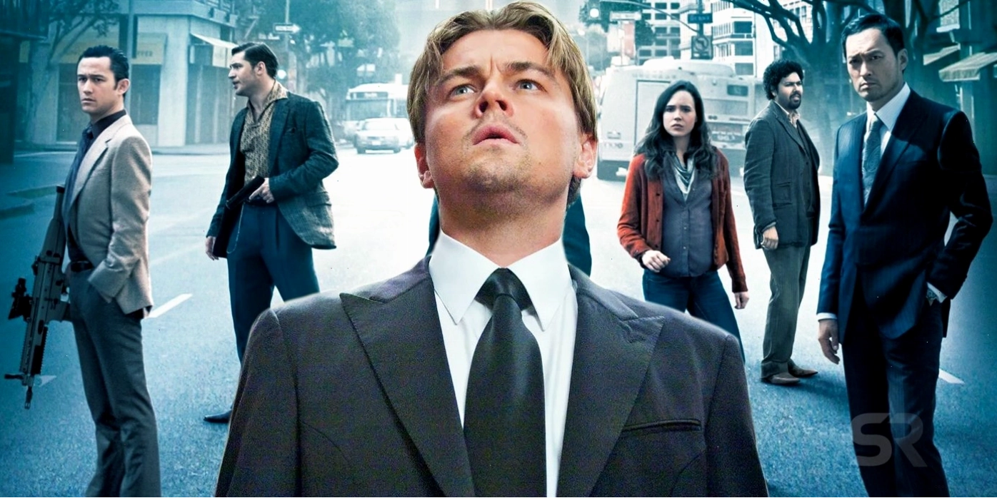 Poster phim Inception với tựa đề tiếng Việt Kẻ đánh cắp giấc mơ