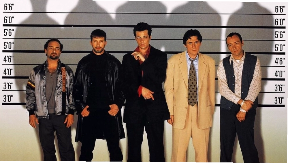 Poster phim Kẻ chủ mưu (The Usual Suspects) với dàn diễn viên chính bí ẩn