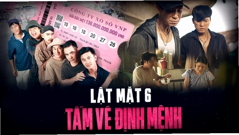 Poster phim Lật Mặt 6: Tấm Vé Định Mệnh