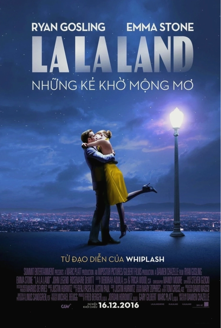 Poster phim Những kẻ khờ mộng mơ với cặp đôi chính