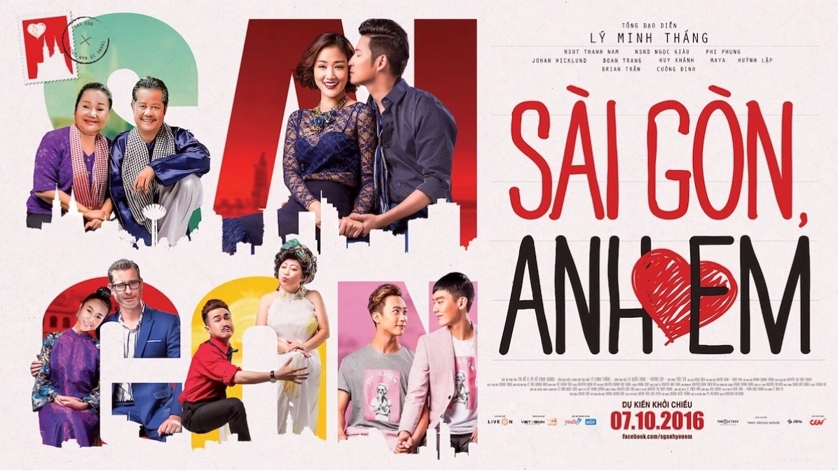 Poster phim Sài Gòn, Anh Yêu Em