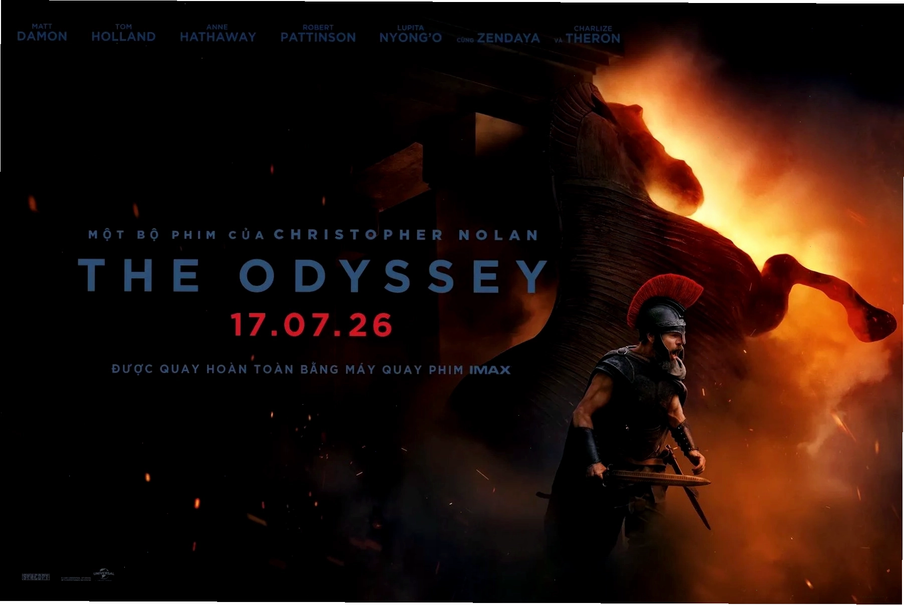 Poster phim The Odyssey với sự tham gia của Thành Long