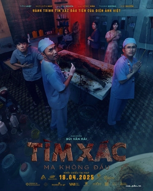Poster phim Tìm Xác: Ma Không Đầu với sự góp mặt của Tiến Luật và Ngô Kiến Huy