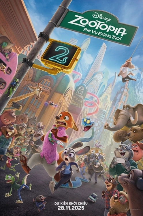 Poster phim Zootopia 2 - Phi Vụ Động Trời 2