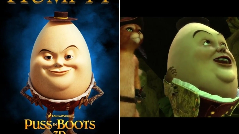 Quả trứng Humpty Dumpty trong "Mèo đi hia": Hành trình của một nhân vật đáng nhớ