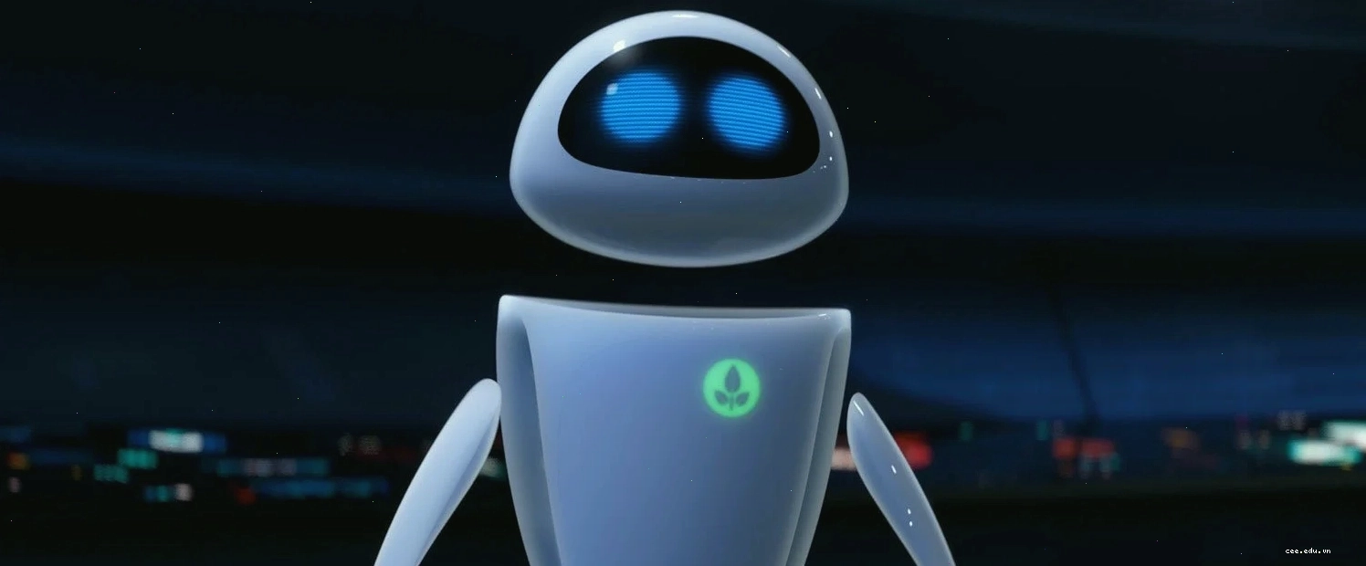 Robot EVE với thiết kế hiện đại và khả năng bay lượn