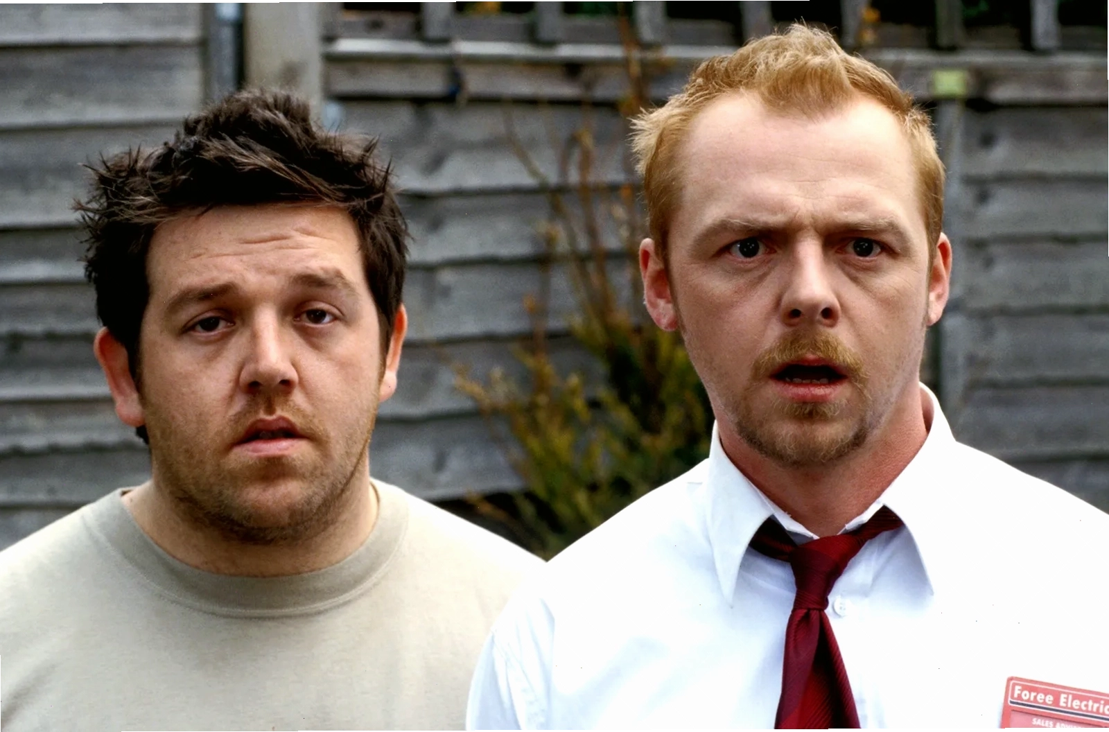 Simon Pegg và Nick Frost trong phim Shaun of the Dead