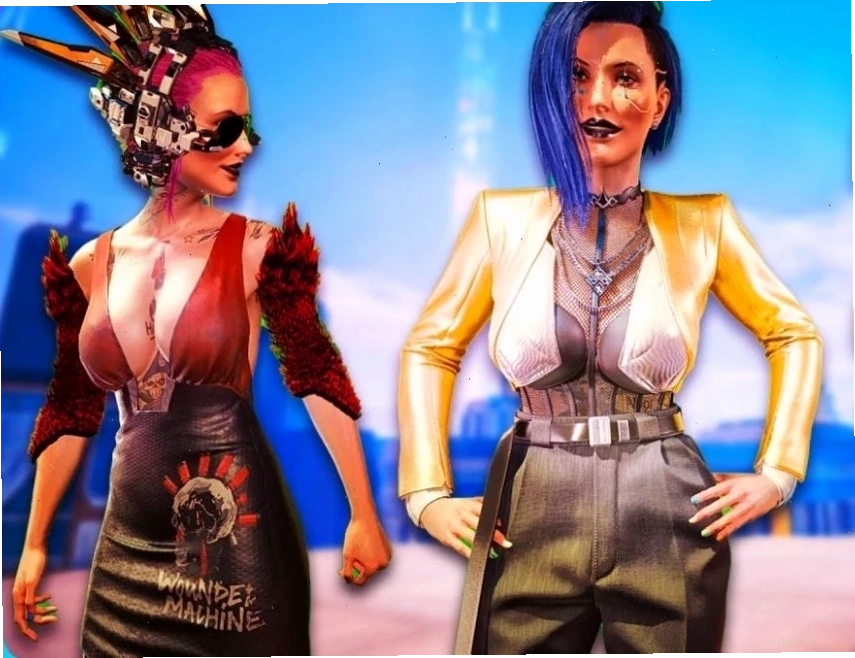 Sự đa dạng chất liệu trong trang phục cyberpunk