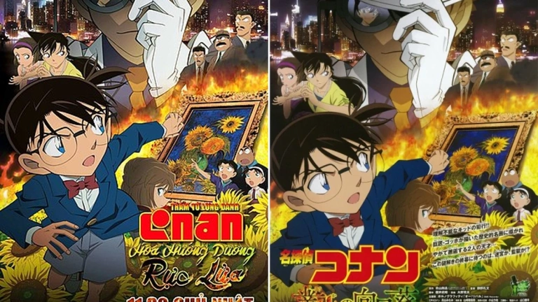 Thám Tử Lừng Danh Conan: Hoa Hướng Dương Rực Lửa – Cuộc Đua Sở Hữu Kiệt Tác Van Gogh