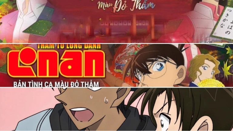 Thám Tử Lừng Danh Conan Movie 21: Bản Tình Ca Màu Đỏ Thẫm - Phân tích chi tiết