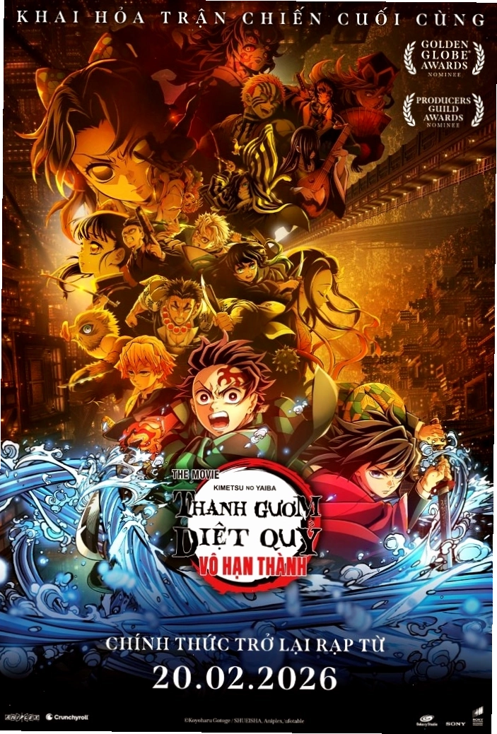 THANH GƯƠM DIỆT QUỶ: VÔ HẠN THÀNH - Cảnh phim ấn tượng