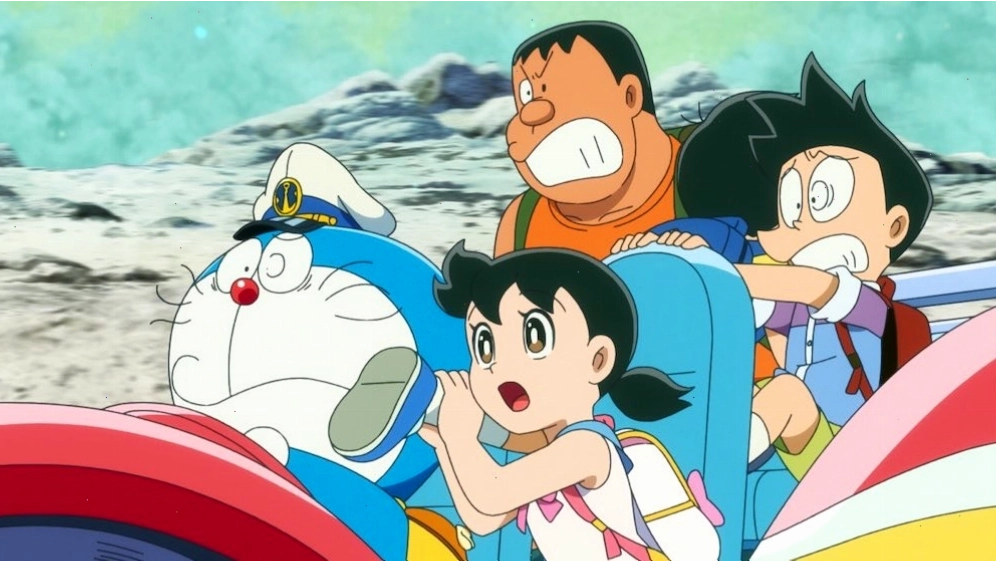 Thành phố dưới nước lung linh trong phim Doraemon: Nobita và lâu đài dưới đáy biển