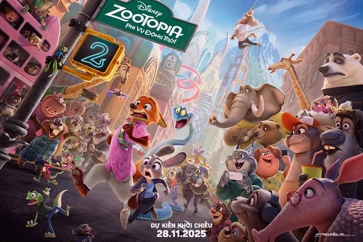 Thành phố Zootopia trong phim Phi Vụ Động Trời 2