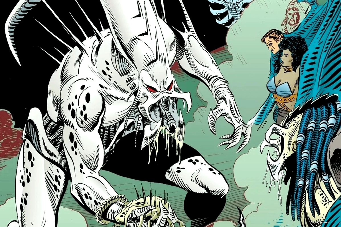 The Hybrid King Xenomorph