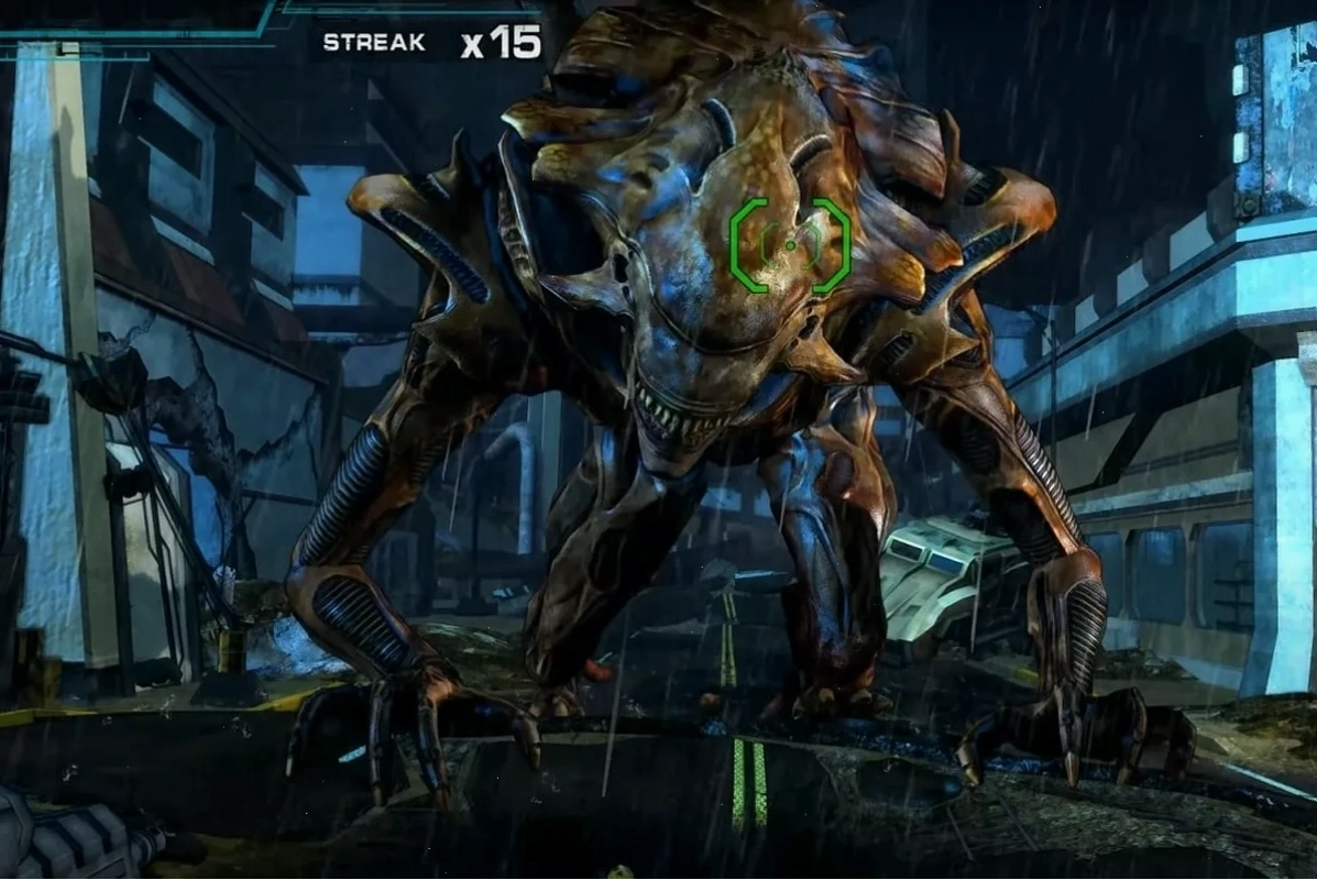 The King-Sized Alien từ trò chơi arcade Aliens: Armageddon
