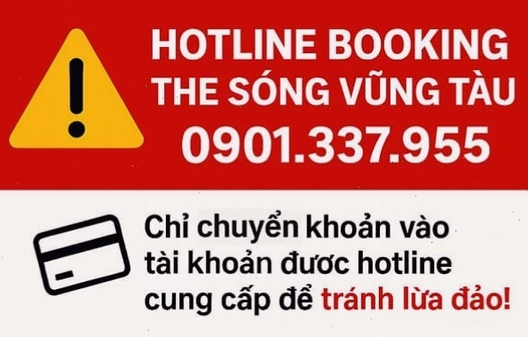 Thông tin liên hệ và cảnh báo lừa đảo tại The Sóng Vũng Tàu