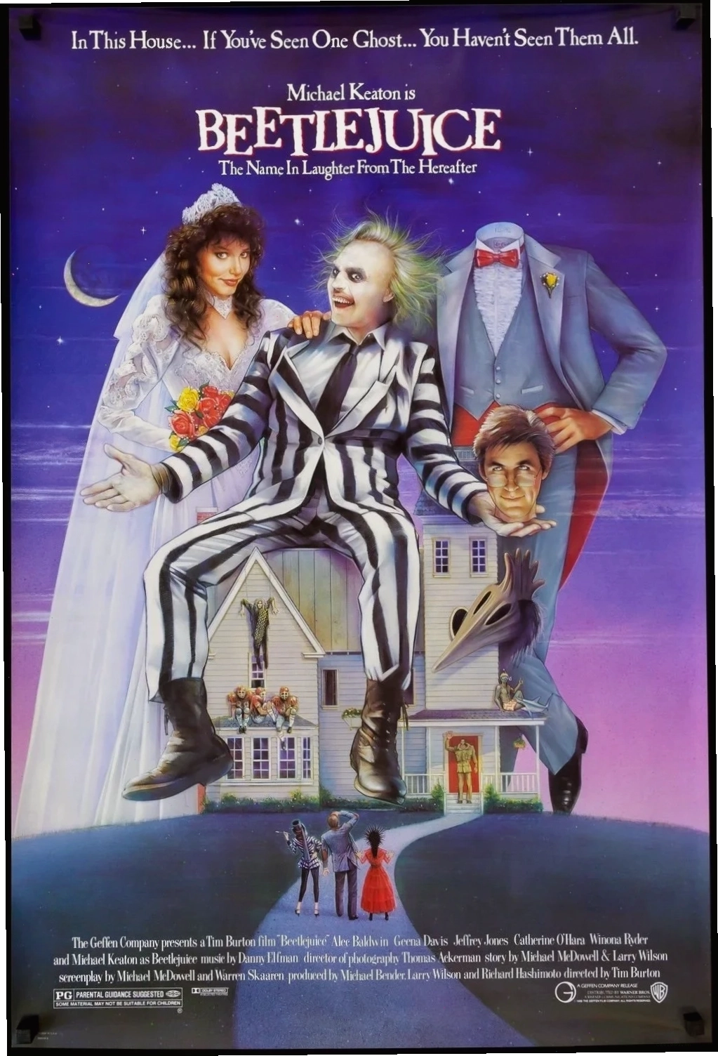 Tim Burton trong quá trình làm phim Batman (1989)
