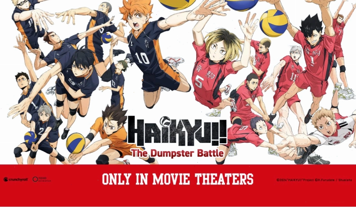 Trận đấu căng thẳng trong Haikyuu!! The Dumpster Battle
