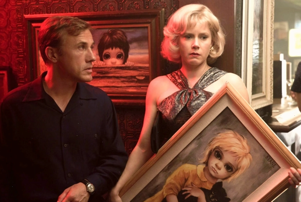 Tranh vẽ đôi mắt to đặc trưng trong phong cách Big Eyes của Margaret Keane