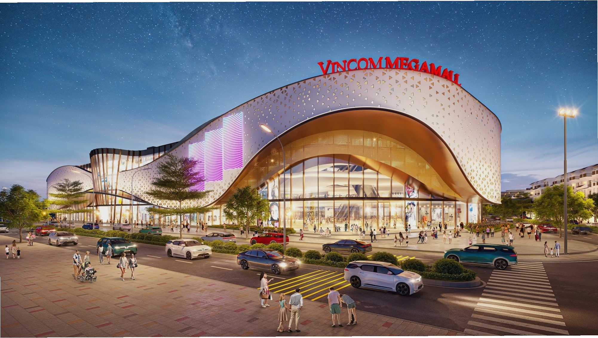 Trung tâm thương mại Vincom Mega Mall điểm đến mua sắm