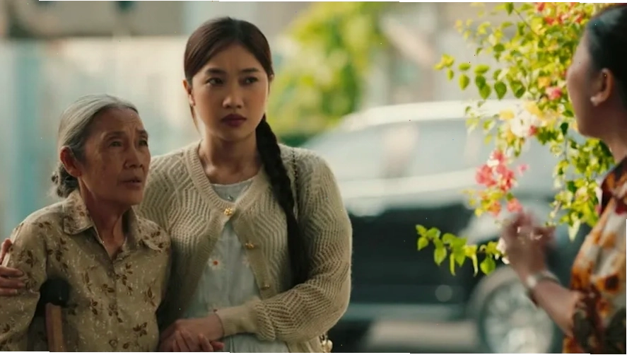 Trương Minh Cường trong một cảnh quay của phim