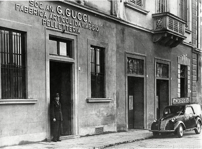 Túi xách và vali Gucci vào những năm 1930, thời kỳ đầu phát triển của gia tộc Gucci