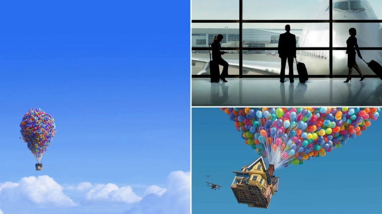 Up in the Air: Ý nghĩa, nguồn gốc và cách dùng chuẩn xác
