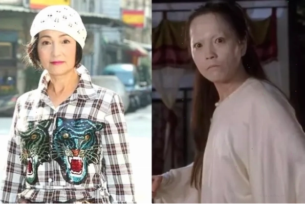 Uyển Quỳnh Đan trong một cảnh phim hài hước